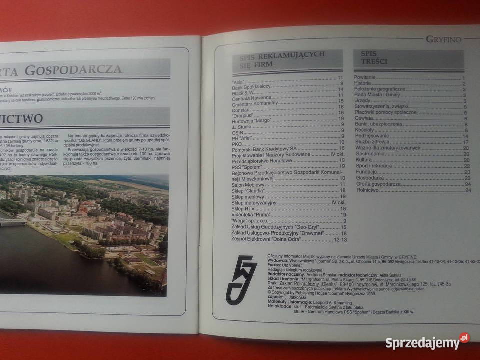 418 Gryfino Informator Miejski Antykwariat