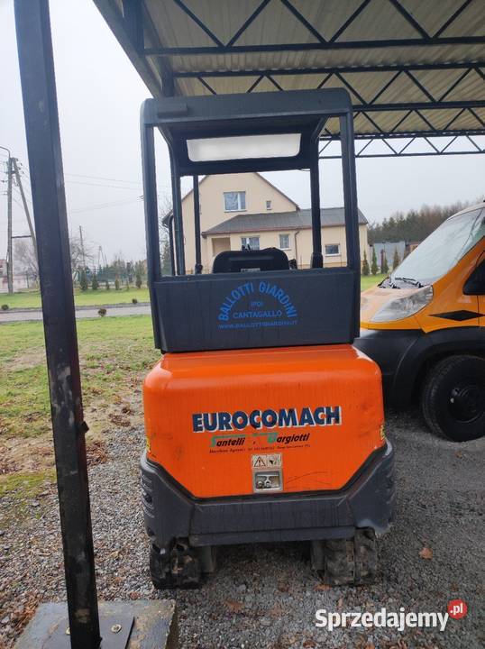 Eurocomach minikoparka Koparki śląskie Mszana