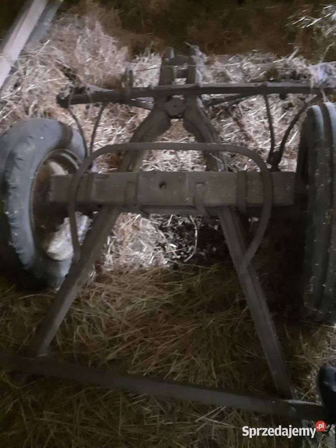 Wóz konny z zaczepem do ciągnika Tereszpol-Zygmunty