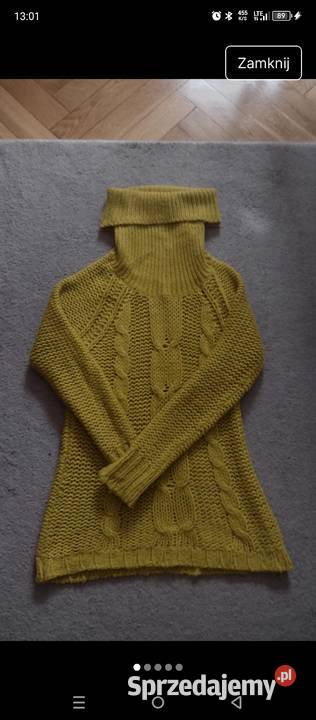 Sweter żółty/złoty wielkopolskie Koło