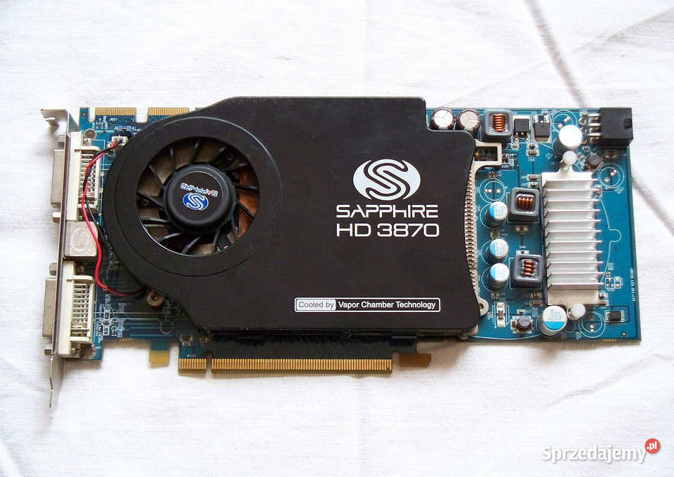 Retro Karta Graficzna Radeon HD 3870 ATI 512MB Opoczno