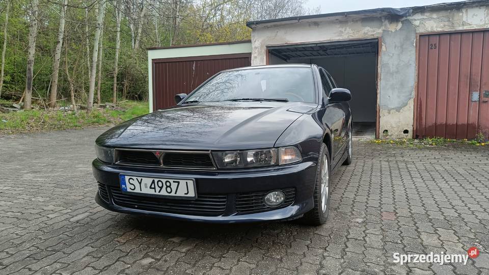 Mitsubishi Galant VIII sedan 2002r 25 V6 Rok produkcji 2002 Mitsubishi śląskie Ruda Śląska