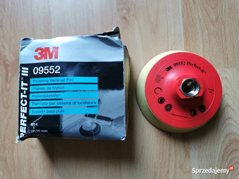 3M Talerz oporowy PerfectIt podkładka M14 125mm Gorzów Wielkopolski sprzedam