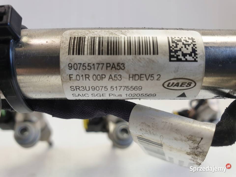 MG ZS 15 TGi WTRYSK WTRYSKIWACZ Listwa wtryskowa Janów