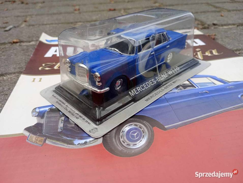 MERCEDES W110 kultowe auta PRL 143 Deagostini sprzedam