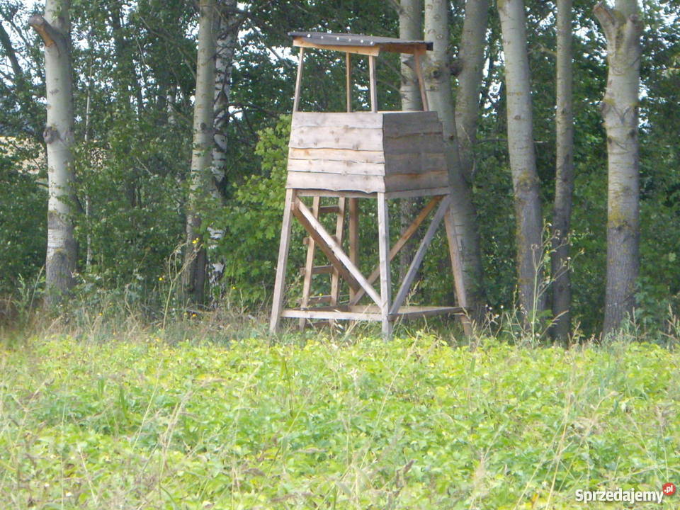 Zwyżka wzwyżka ambona myśliwska polowanie szwedz Ostróda