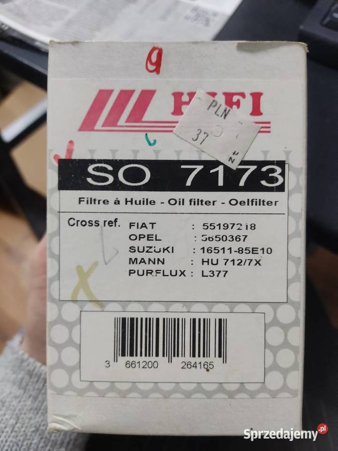 Hifi Filter SO 7173 Filtr oleju Zamość sprzedam
