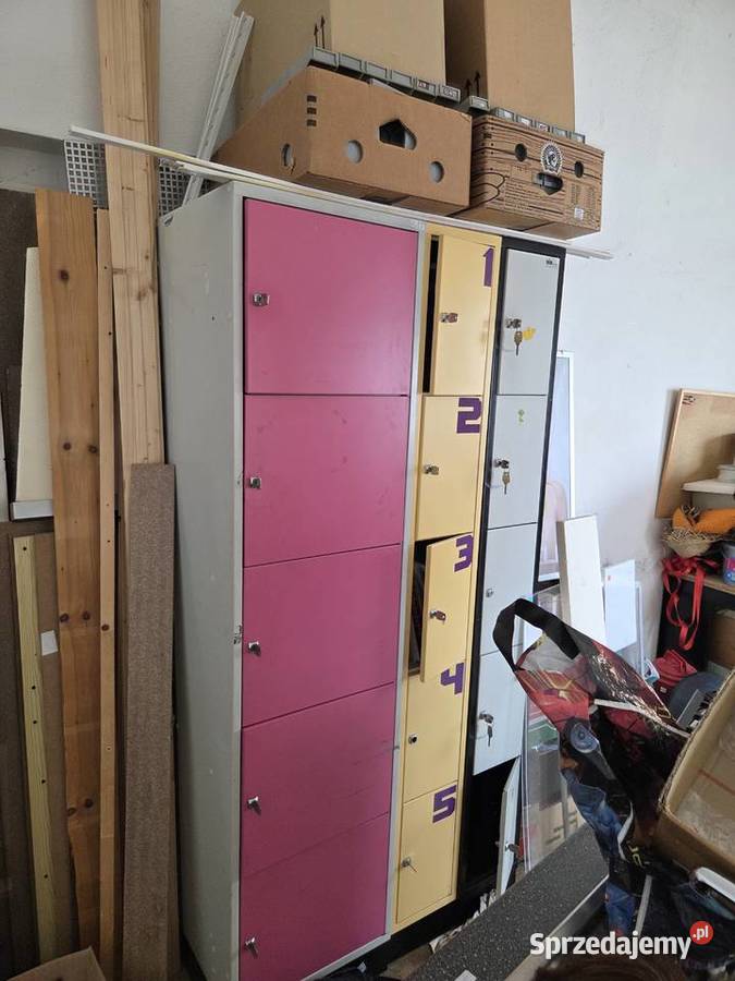 Szafki Metalowe Socjalne Pracownicze Schowkowe Zgorzelec sprzedam