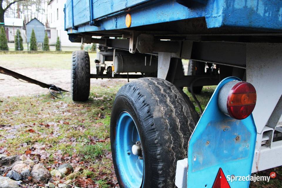 Przyczepa rolnicza wywrotka BRANDYS BSS 8 ton Przyczepy rolnicze Rusiec