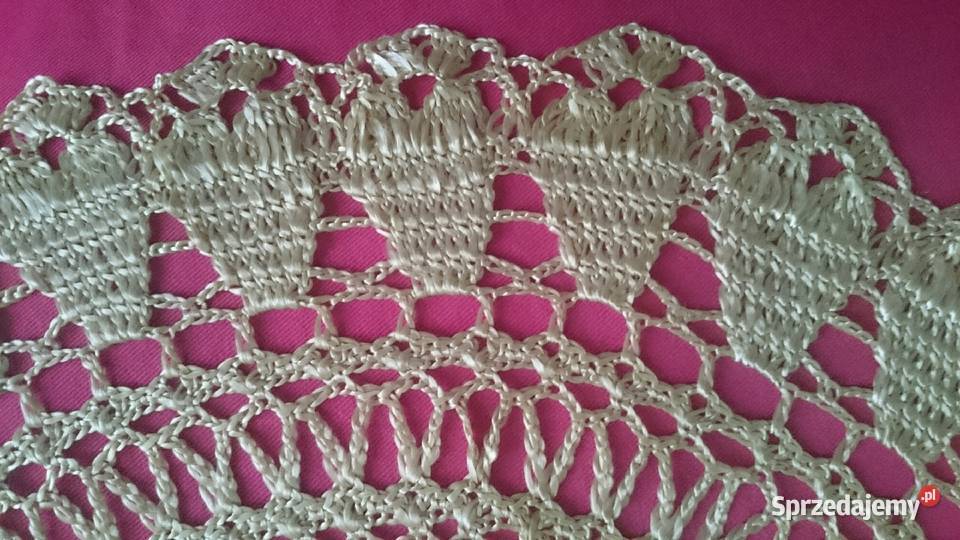 Serweta złota do koszyczka wielkanocnego 45 Bolesławiec