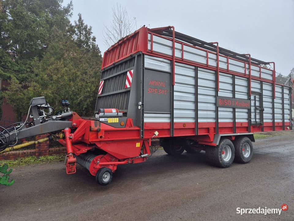 Przyczepa Samozbierająca BISO Keibel HORAL do Dziwie