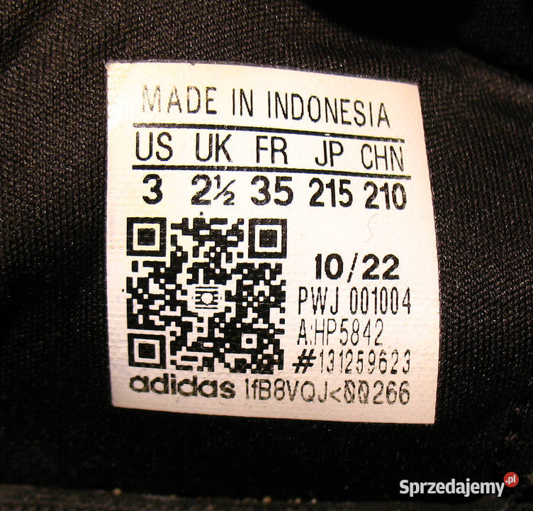 Adidas Runfalcon 3 Cloudfoam Uniseks Rozmiar 35 uniseks Olsztyn