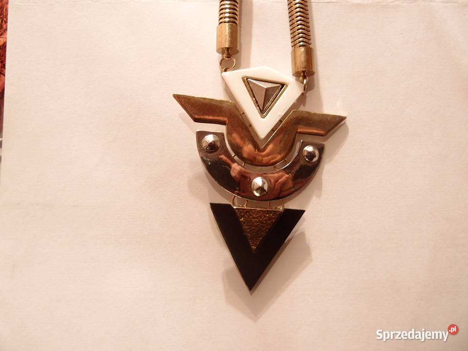 stylowa ozdobna zawieszka na szyję naszyjnik łódzkie Łódź sprzedam