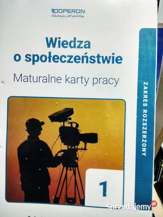 Maturalne karty pracy 1 wiedza o społeczeńst Warszawa sprzedam