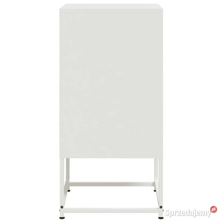 Szafka nocna biała 36x39x78 stal WM846576 Warszawa sprzedam