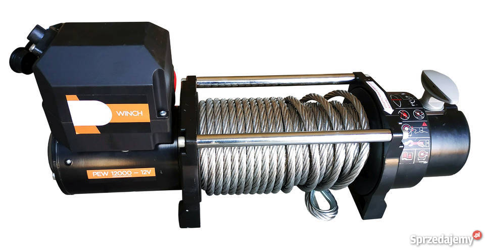 Wyciągarka Samochodowa Winch 12000 HD 12V Solec Kujawski sprzedam
