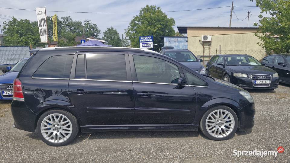 Opel Zafira B 20 LPG 240 wersja OPC wielofunkcyjna kierownica śląskie