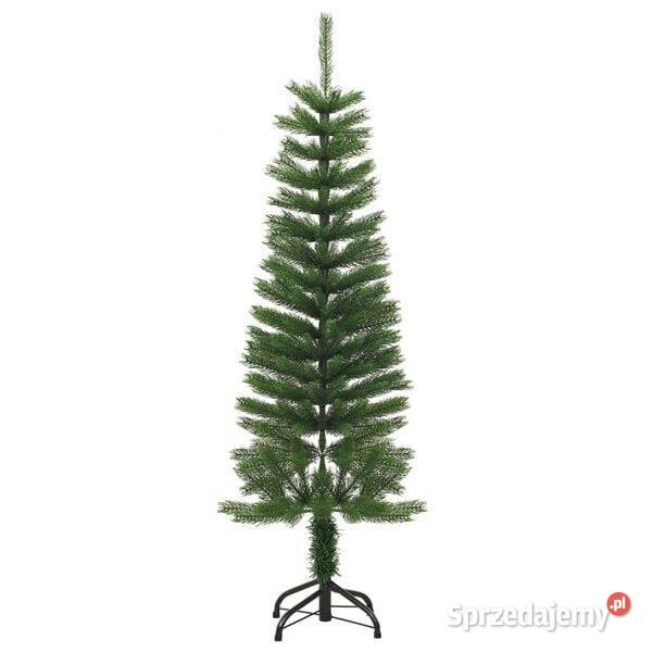 vidaXL Sztuczna smukła choinka ze stojakiem 120 Warszawa