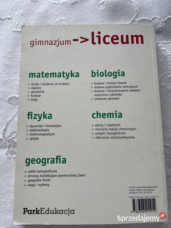 Książka Repetytorium część matematyczno śląskie Bielsko-Biała