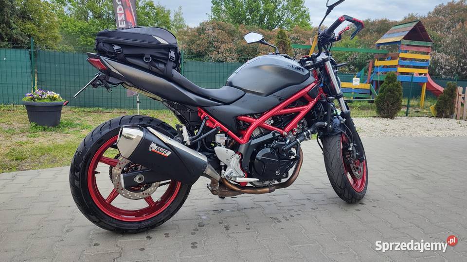 SUZUKI SV650 76 2021R SALON POLSKA Motoryzacja Warszawa