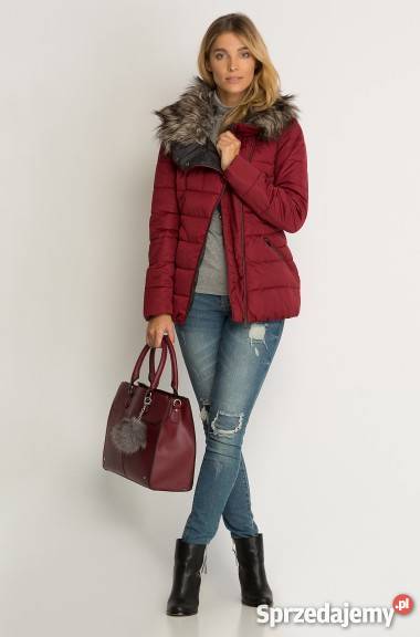 Szara bluzka z golfem Orsay Olkusz