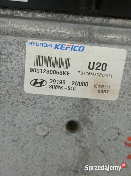 STEROWNIK SILNIKA 391992U000 16 D 136 Hyundai