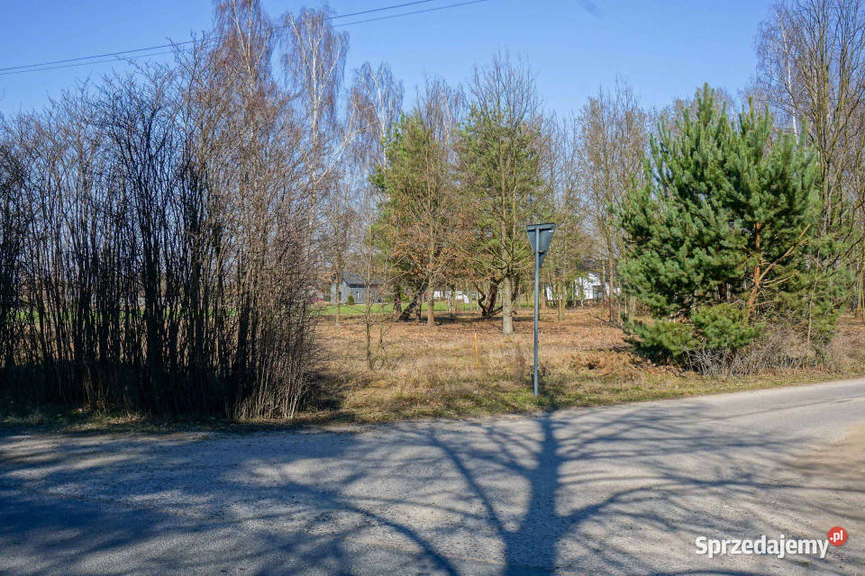 Działka budowlana 1019m2 Grądy k Żyrardowa
