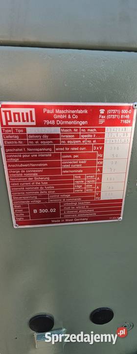 Wielopiła Paul K34 1200 Karsin sprzedam