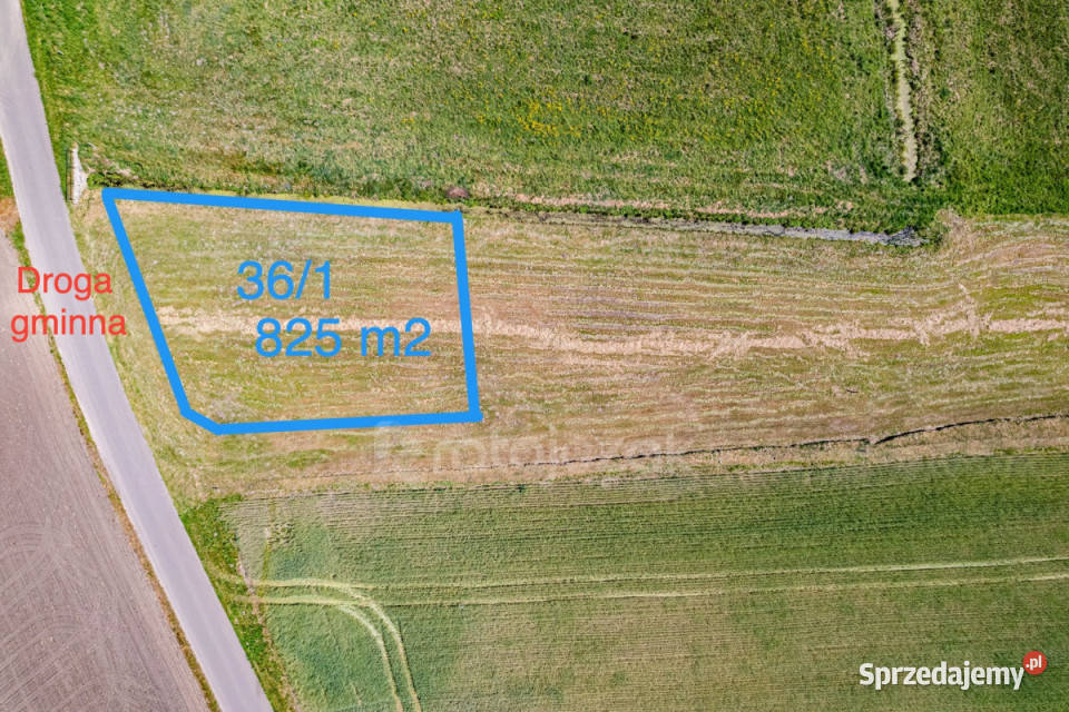 Działka 825m2 Parszczyce Łąkowa 241zł/m2