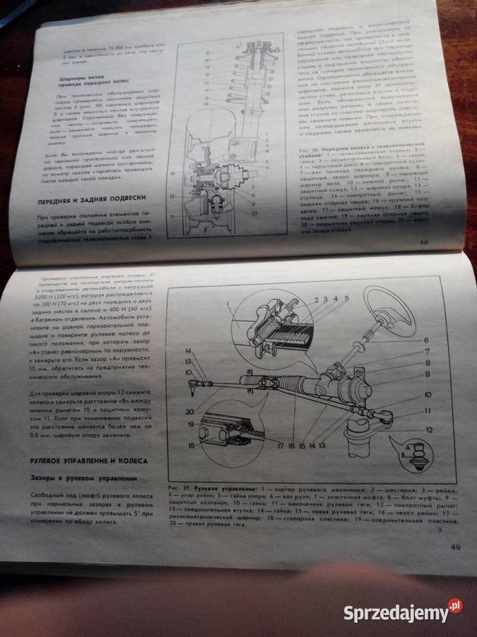 Instrukcja obsługi Łada Samara ORYGINAŁ Warszawa