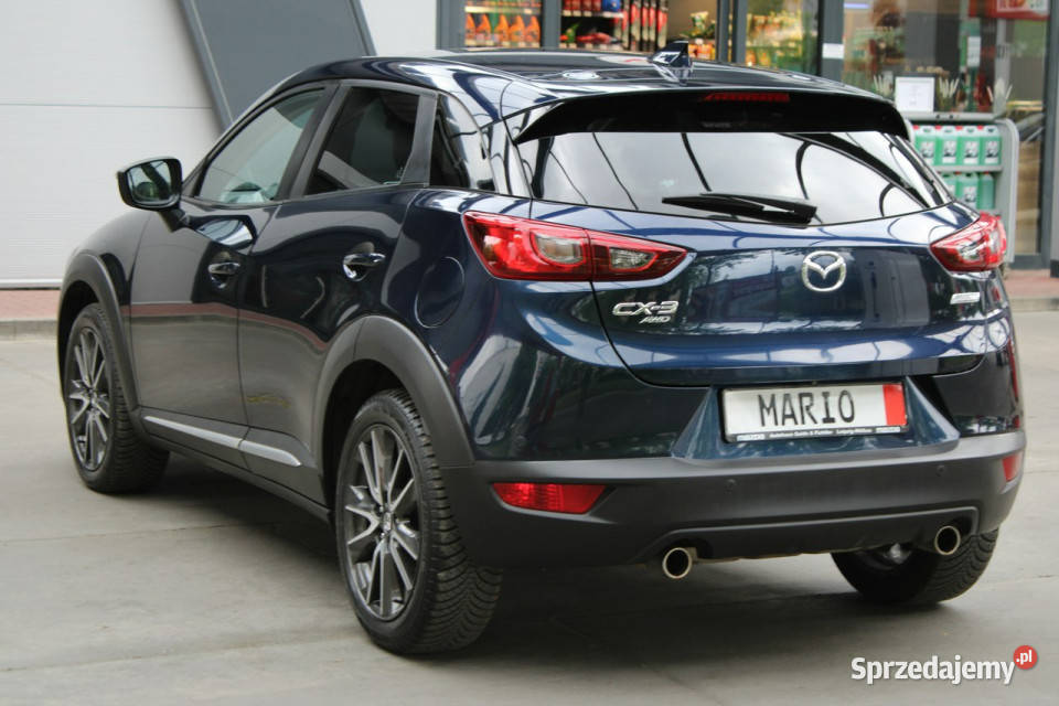 Mazda CX3 Bezwypadkowy bogata wersja podgrzewane fotele CX-3 Gliwice