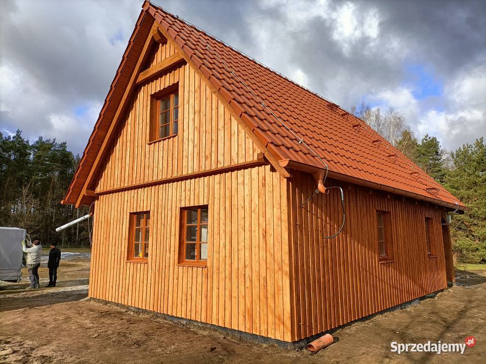 Montaż elewacji fasady drewnianej wentylowanej Pozostałe usługi Chojnice