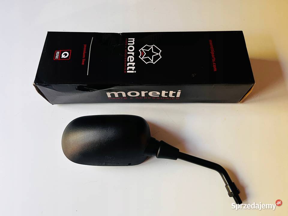MORETTI Lusterko lewe uniwersalne motocyklowe Łobżenica sprzedam