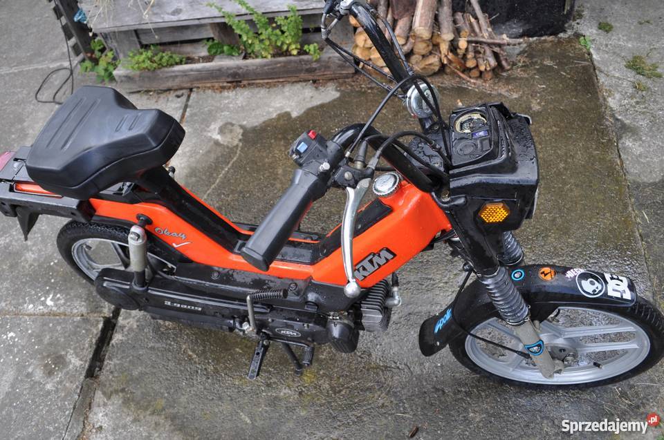 Motorower KTM Okay UNIKAT czerwony