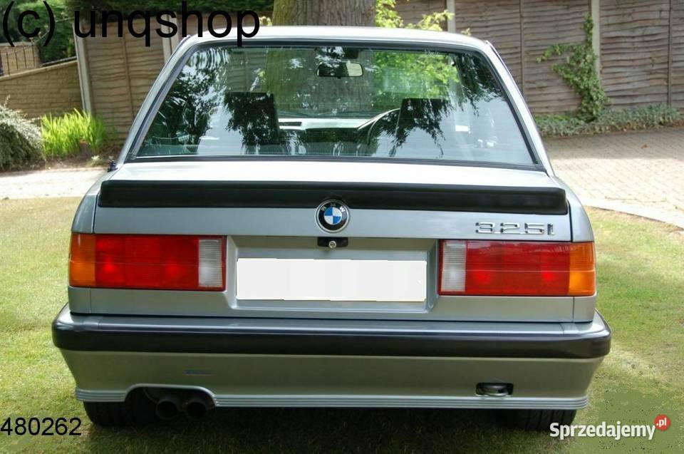 BMW E30 SPOILER TYŁ M TECNIC 1