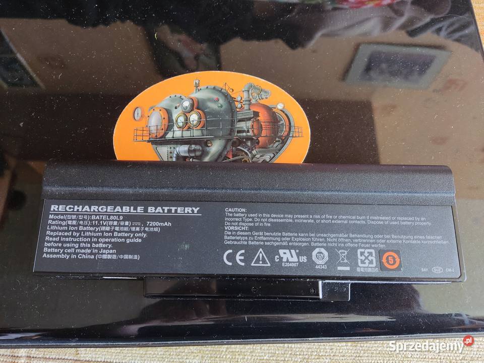 Sprzedam laptop COMPAL FL90 uszkodzona grafika