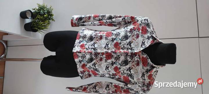Damska koszula w kwiaty Cavallaro Napoli rozmiar Warszawa sprzedam