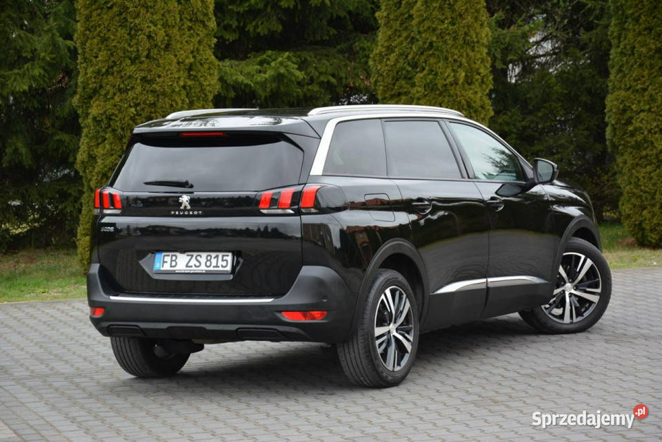 Peugeot 5008 Radar ACC Skóry 7foteli Navi Kamera gniazdo AUX Ostrów Mazowiecka