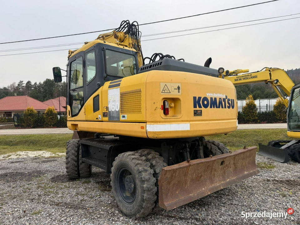 kołowa Komatsu PW1607H Szybko Złącze Sprawna
