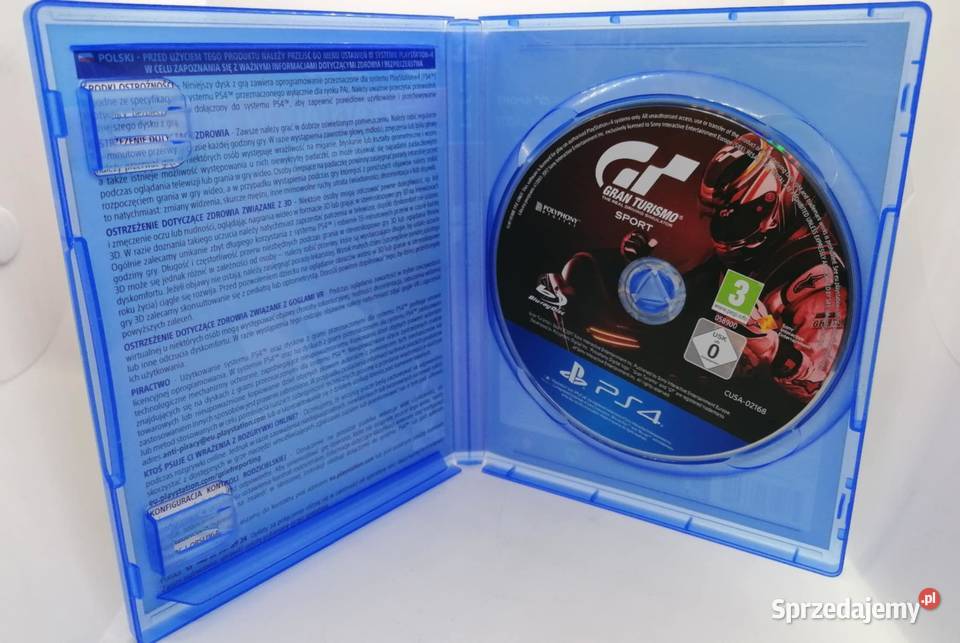 Gra 4 Gran Turismo Sport Elbląg sprzedam