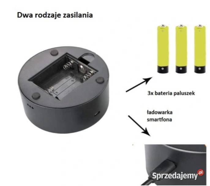 halloween lampka led 3d iluzja prezent Dom i Ogród śląskie