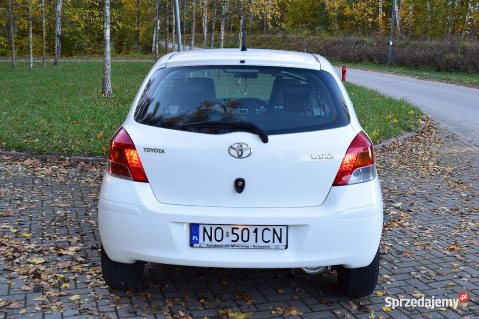 TOYOTA YARIS13 101Bezwypadkowa i Jedyna 64 Rok produkcji 2009 Olsztyn