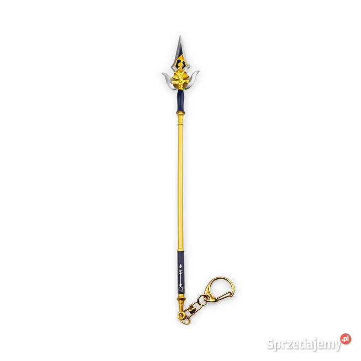 Czarna włócznia z frędzlami Metal 22 Brelok Pozostałe Szczecin