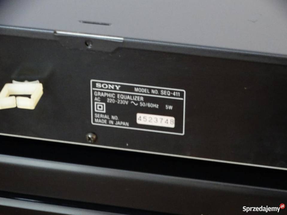 Korektor graficzny Sony SEQ411 WYSYŁKA Jasło