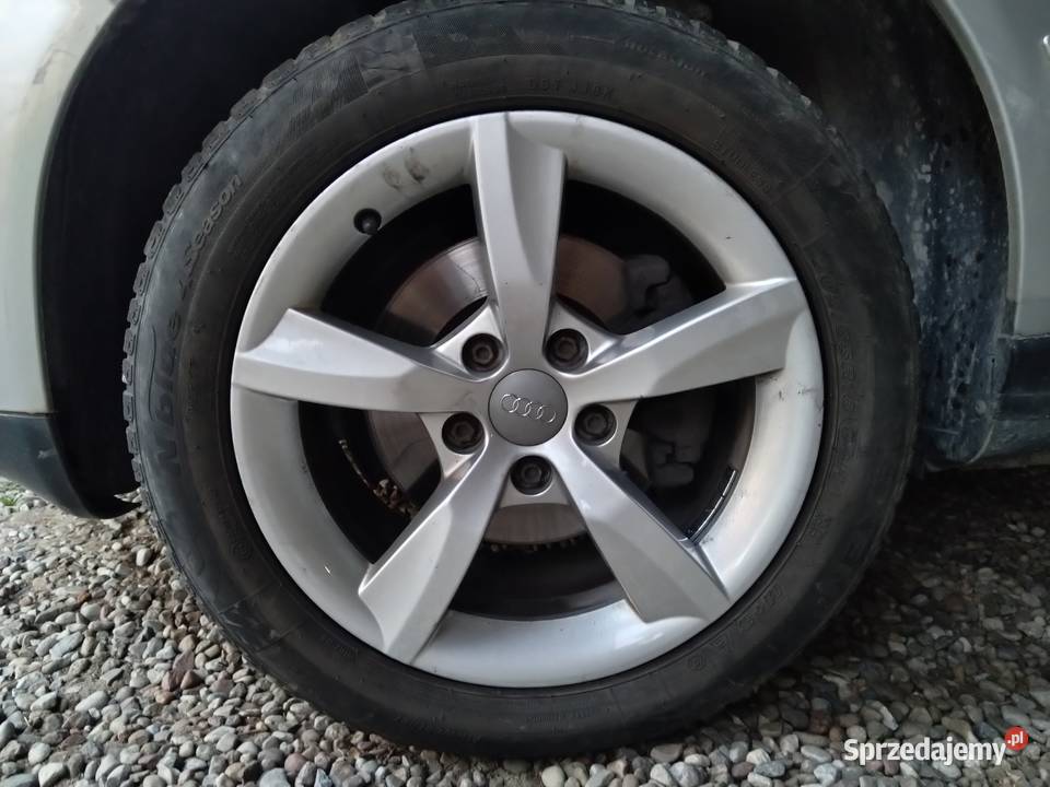 Oryginalne felgi aluminiowe AUDI 16 opony Śrem