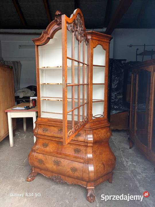 Oryginalna Witryna Ludwik Filip XIX XX w Suchorzew