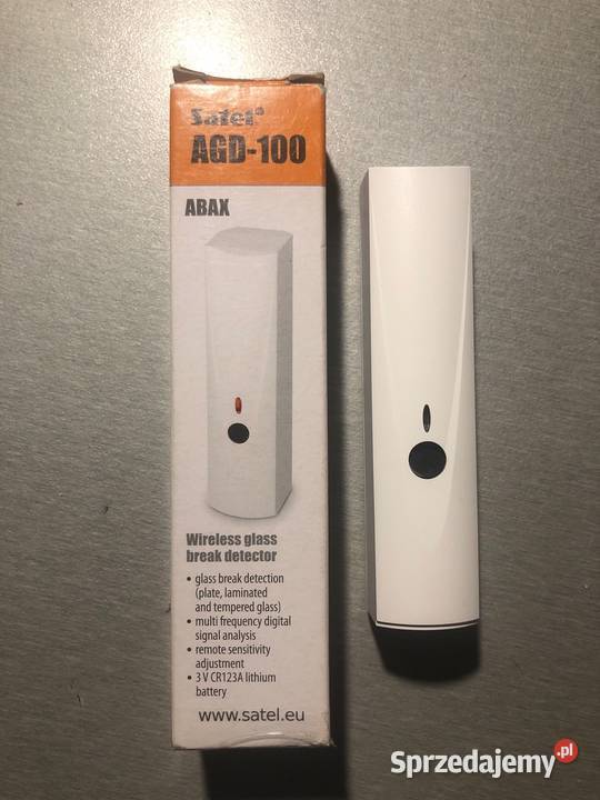 Bezprzewodowa czujka zbicia szyby AGD100 Bydgoszcz sprzedam