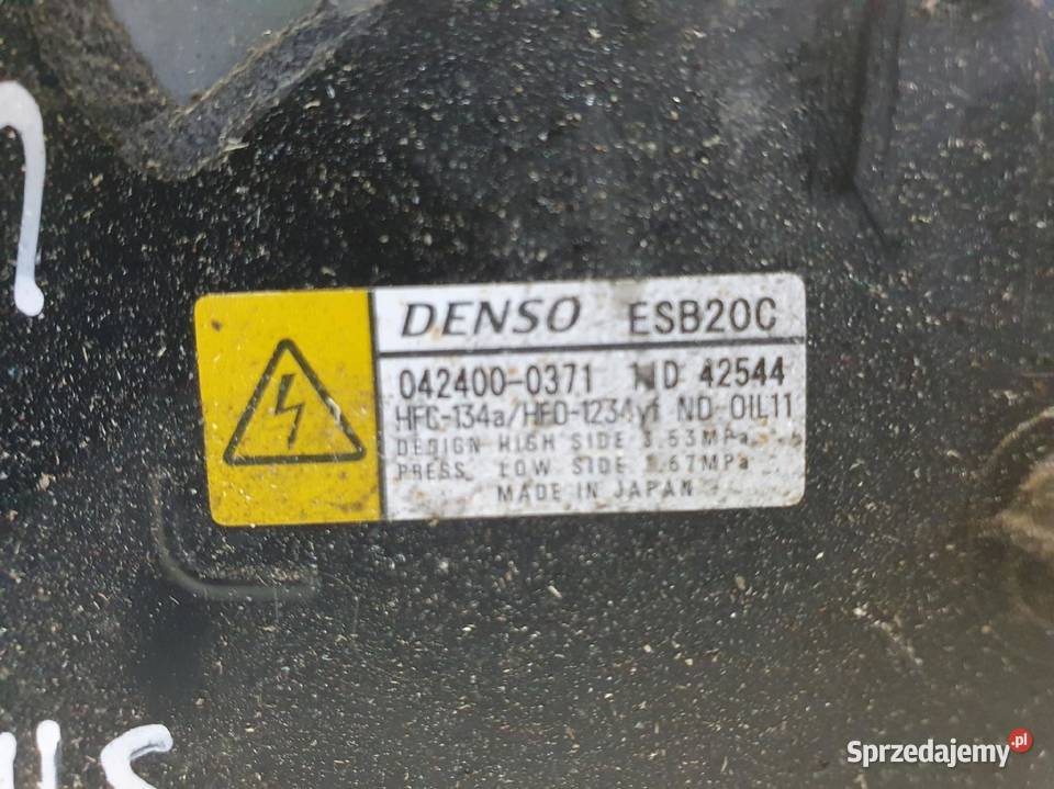 SPRĘŻARKA KLIMATYZACJI Toyota Prius IV 18 pompa osobowe Pompy wody lubelskie Chełm