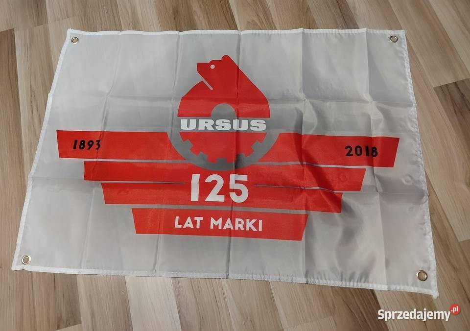 Baner plakat materiałowy Ursus Holland Stihl Gniezno sprzedam