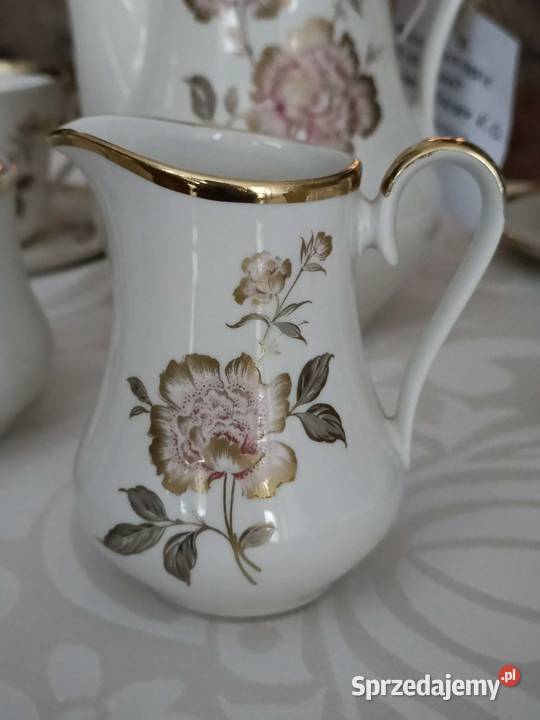 Porcelanowy serwis kawowy ALKA Kunst Alboth Góra